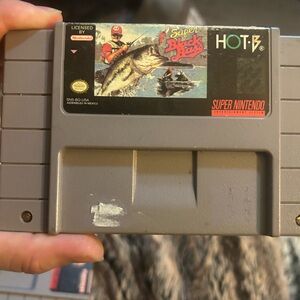 Nintendo Super Black Bass SNES - Gray